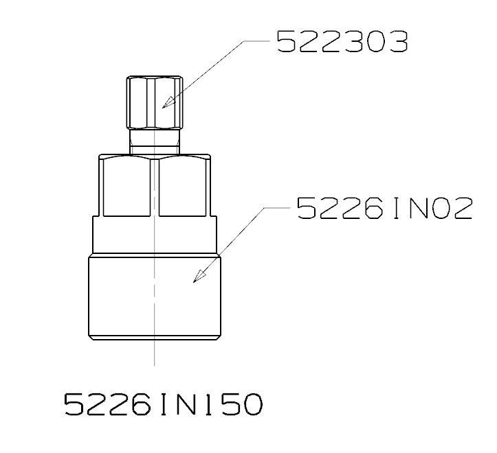EXTRACTOR FORZA PARA PLATOS MAGNÉTICOS PARA ROSCA EXTERIOR PARA MOTO